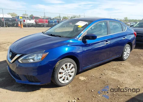 2019 Nissan Sentra S из США, поврежденный, VIN 3N1AB7AP7KY241486